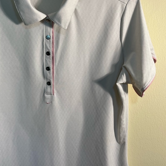 NIKE GOLF LADIES WHITE POLO SZ M - Picture 4 of 7